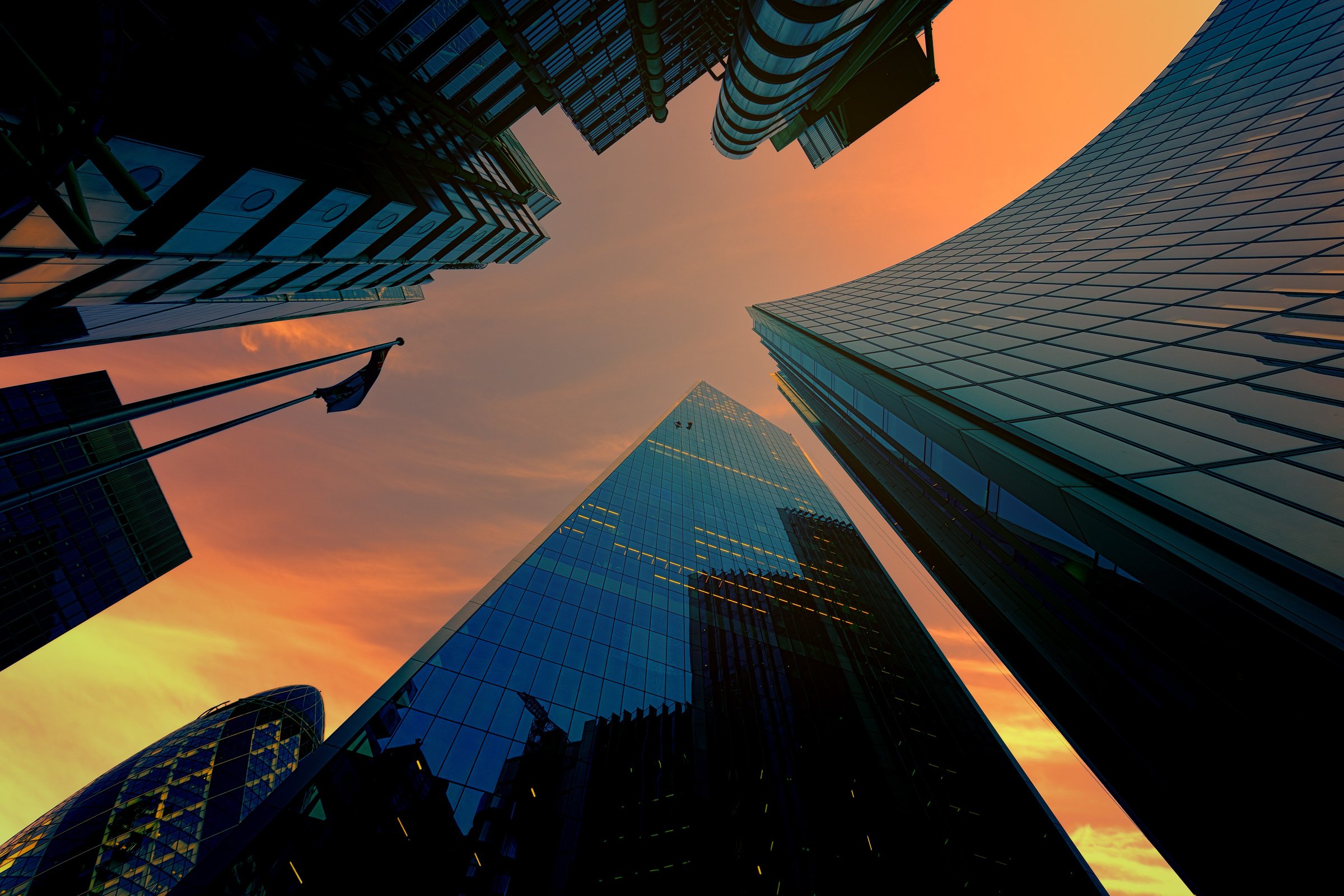 Skyscrapers at Dusk